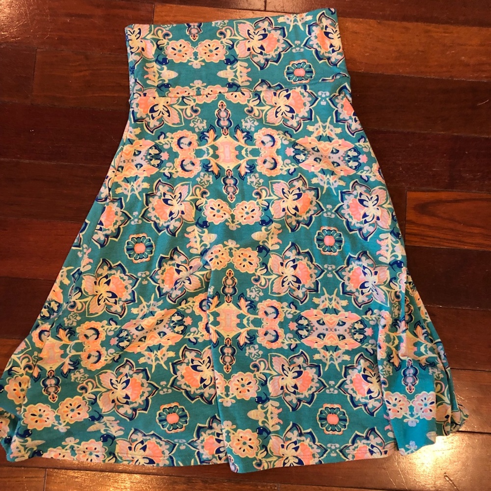 Xs Lularoe azure skirt